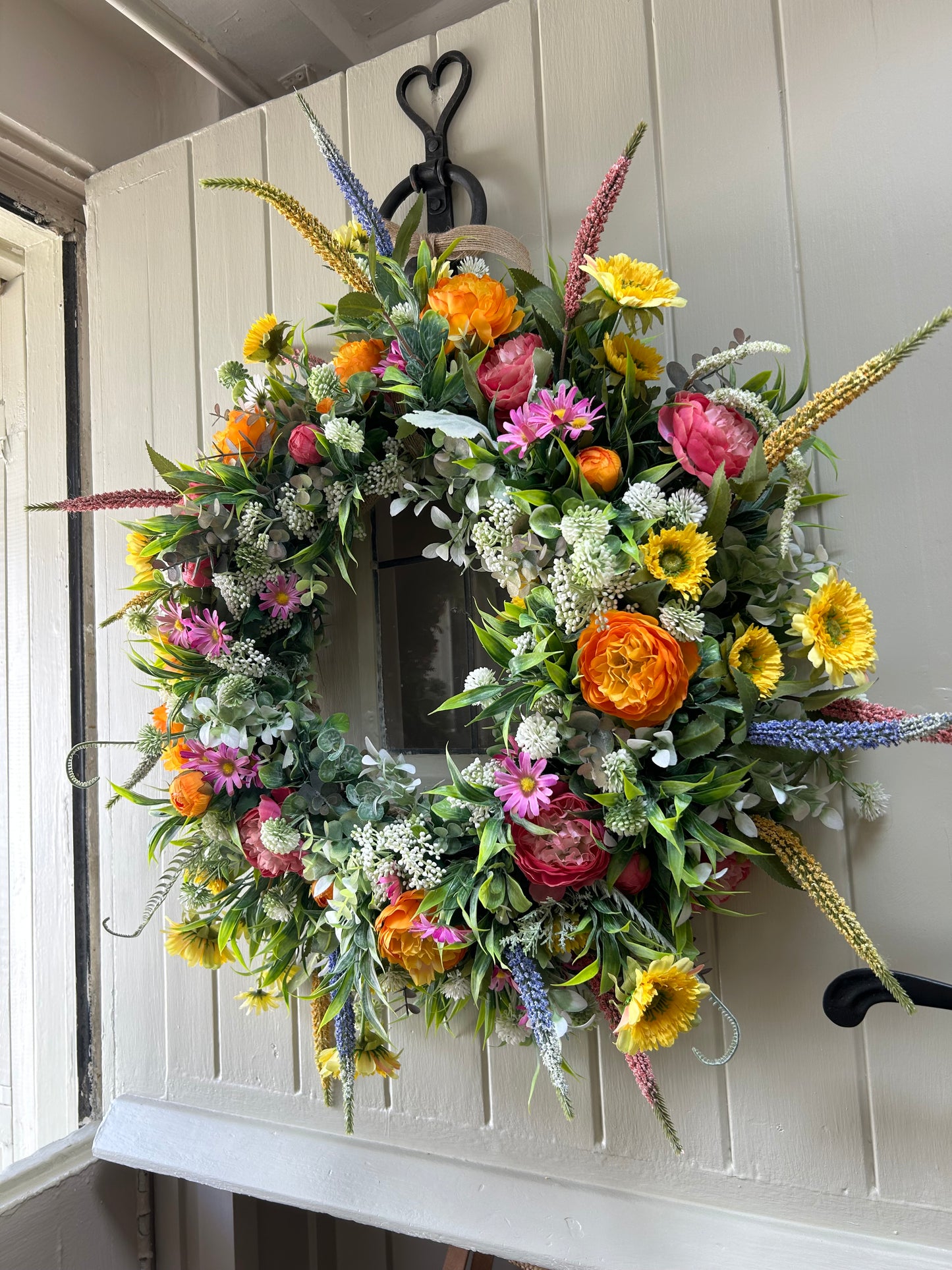 “MAYA” SUMMER faux wreath (FREE P&P