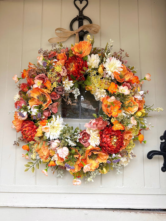 “OLIVER” faux wreath (FREE P&P)