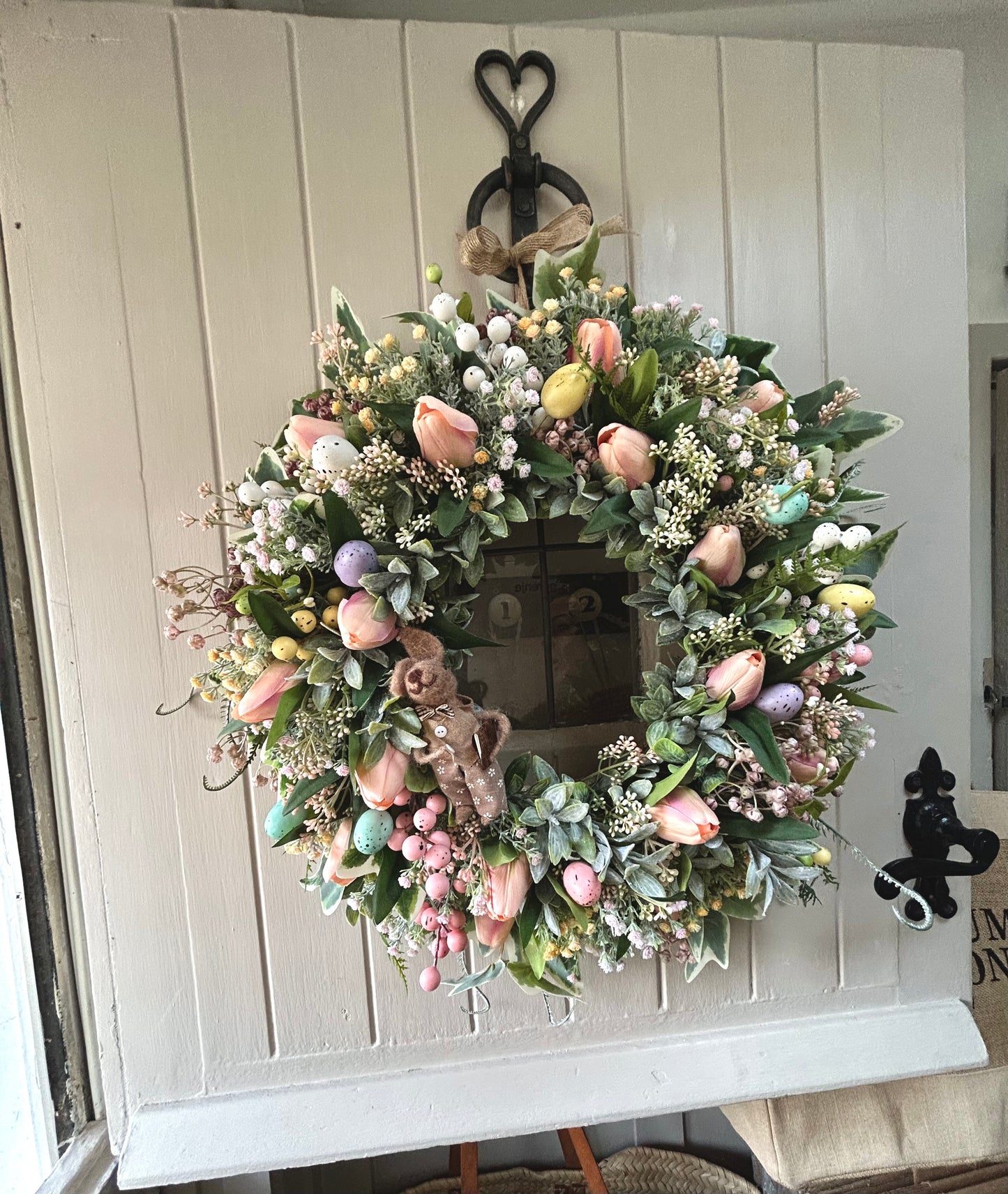 Regal lady spring natural faux wreath (FREE P&P one available