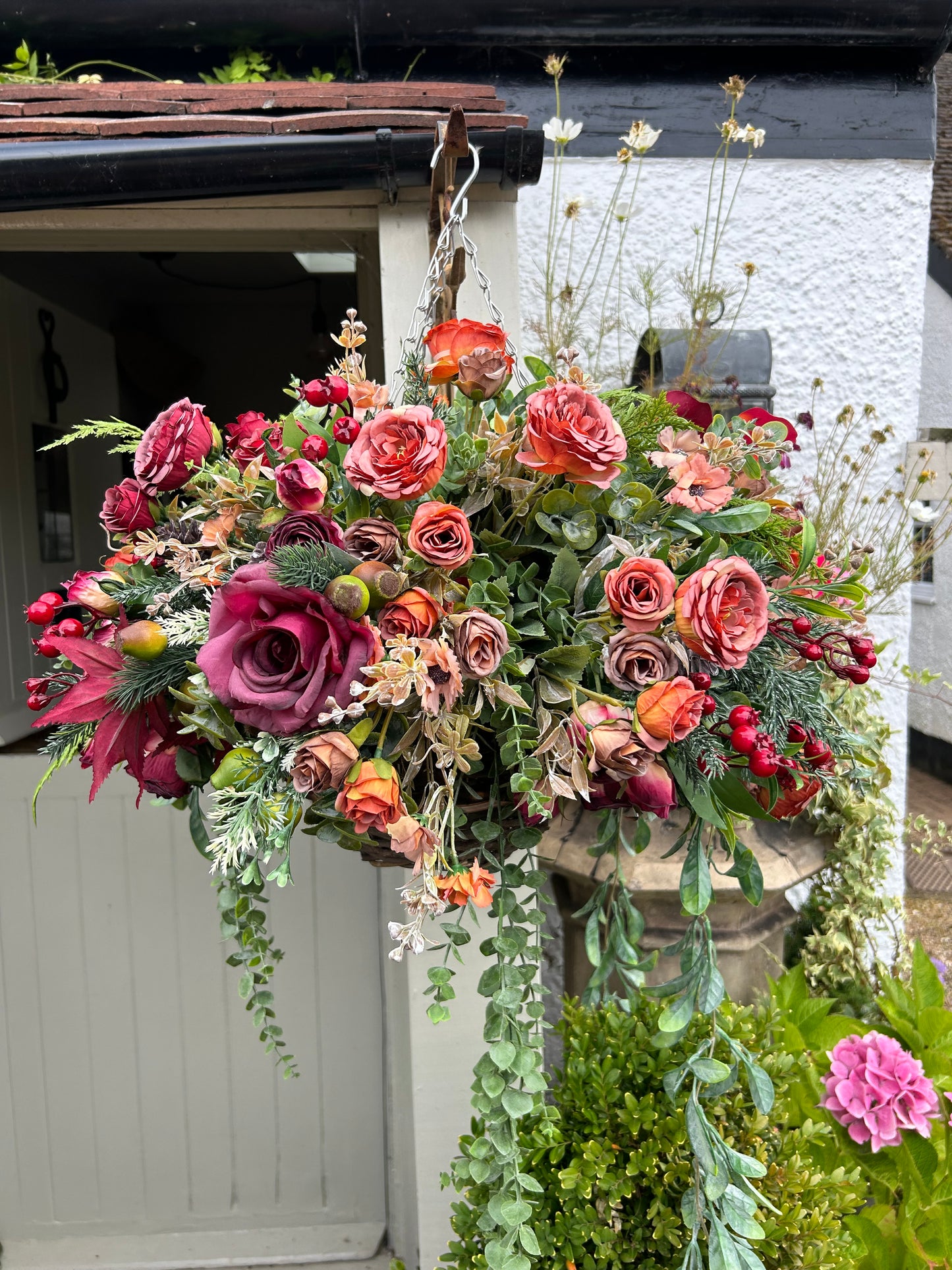 “ELOUISE” Luxury artificial hanging basket (FREE P&P)