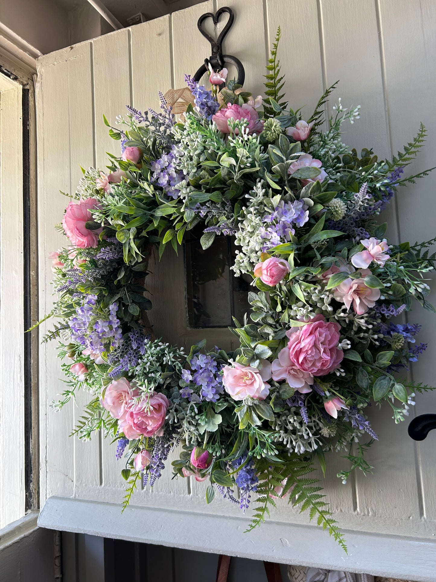 “MIRANDA” summer faux wreath (FREE P&P