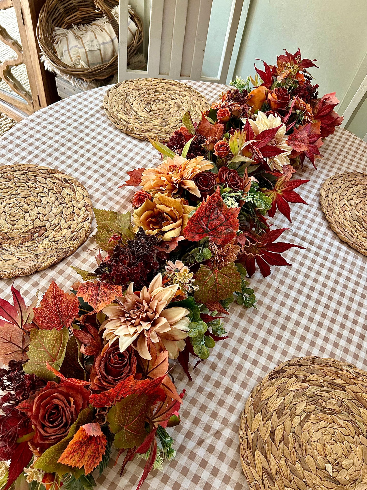 “PIA” autumn garland (optional sizes) FREE P&P