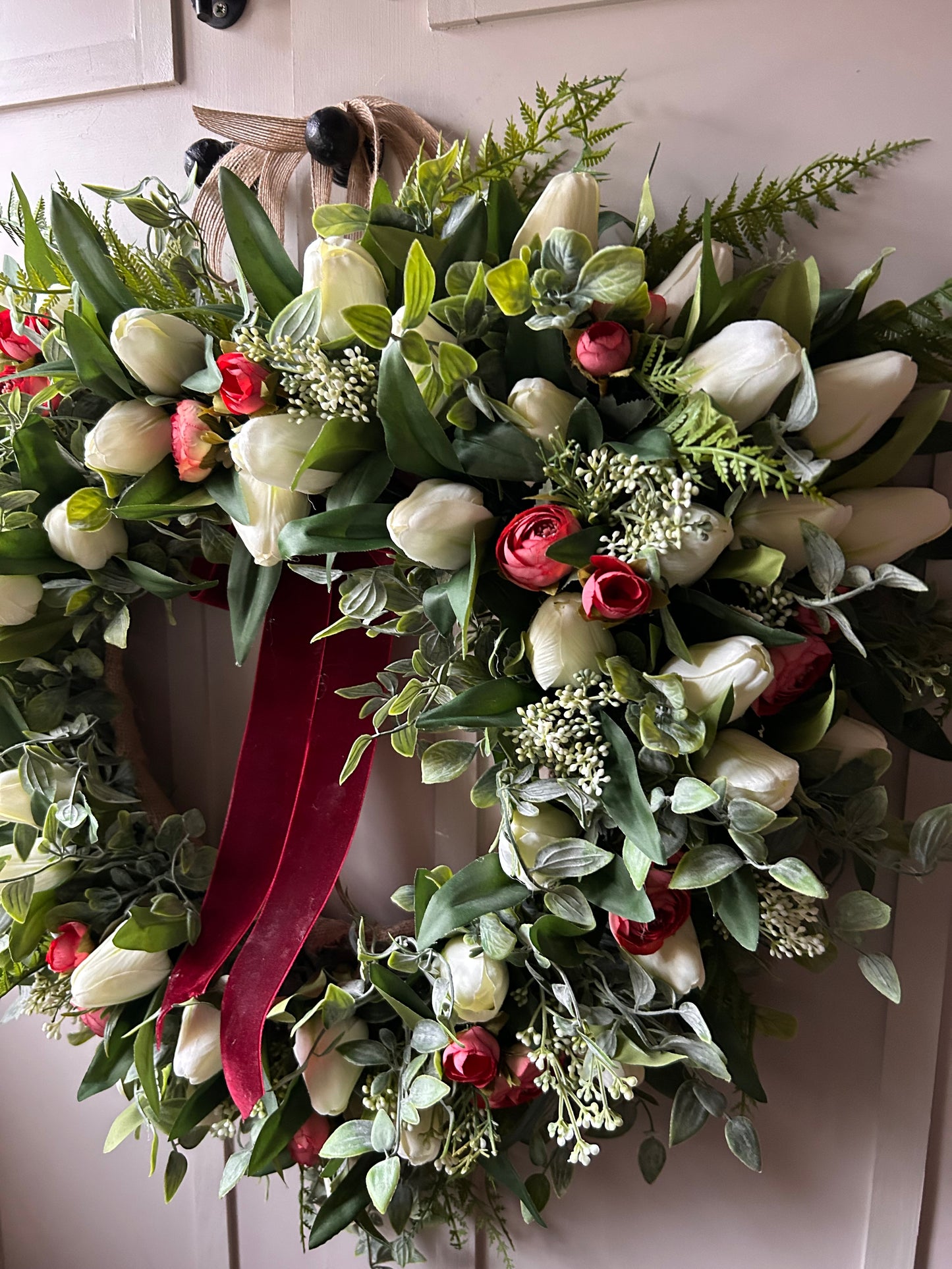 “BEA” faux wreath (FREE P&P