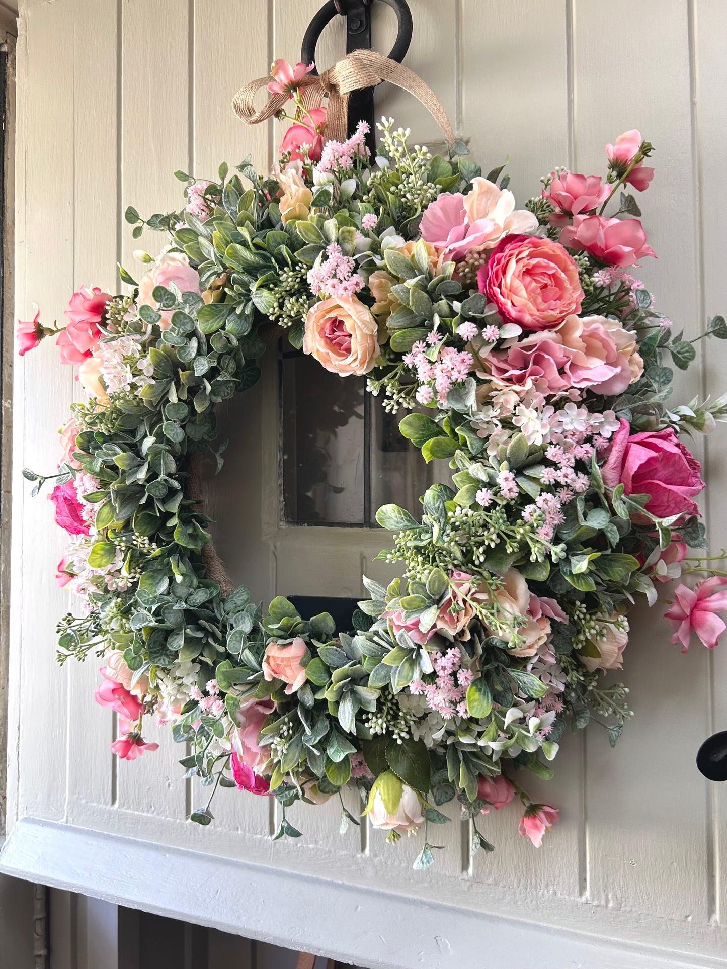“AMELIE” faux wreath (FREE P&P