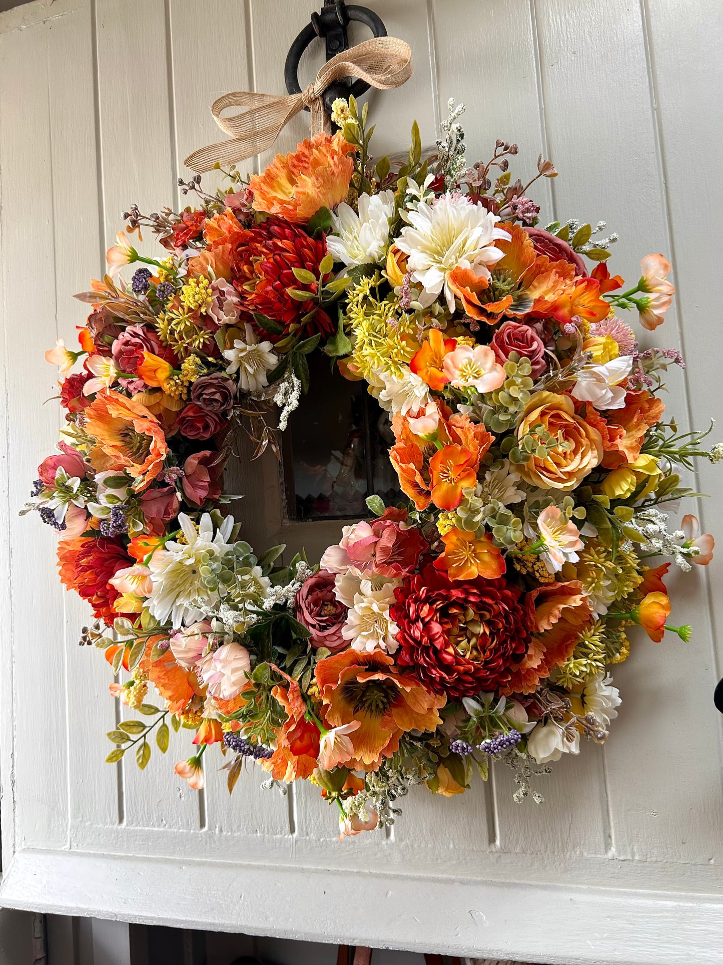 “OLIVER” faux wreath (FREE P&P)