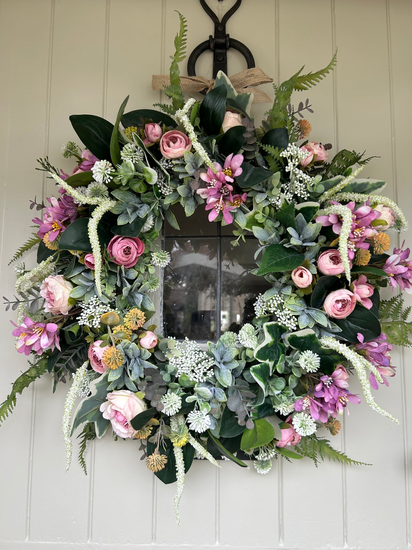 Summer artificial wreath (FREE P&P)