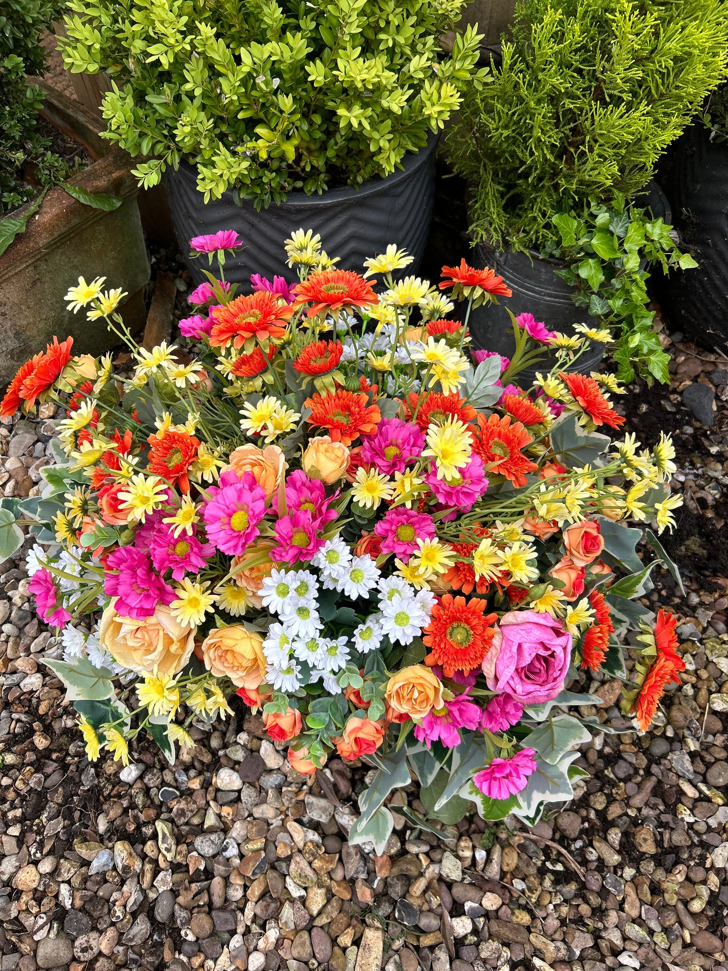 Summer rustic (TROUGH FLOWER BOX) FREE P&