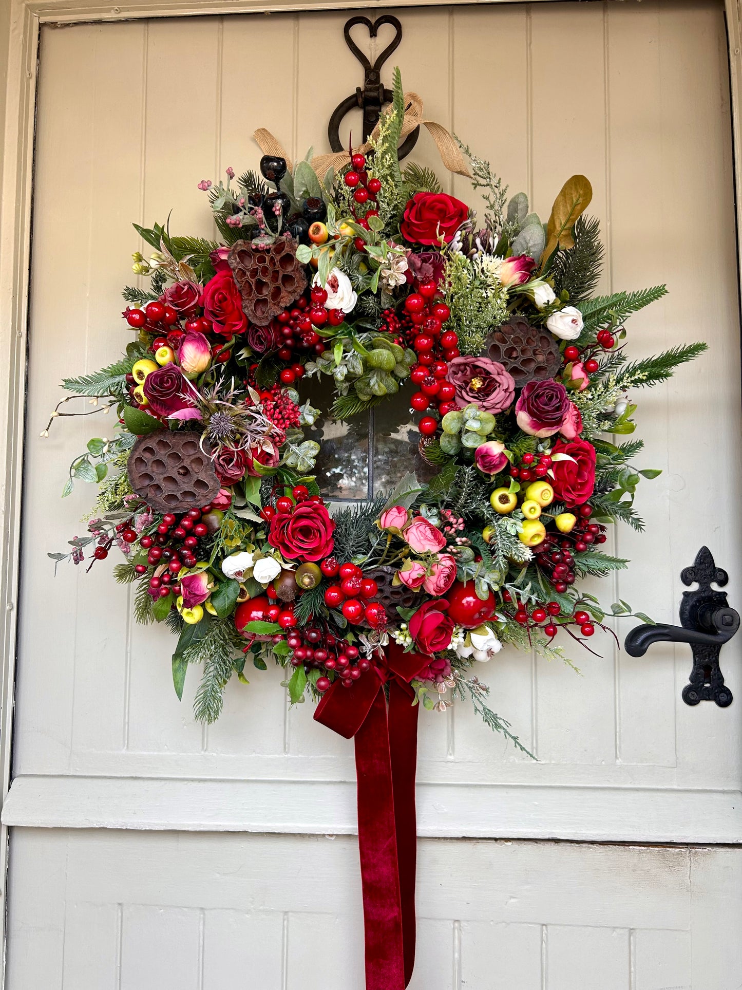 “KINGS BANQUET” Christmas wreath (FREE P&P) low stock