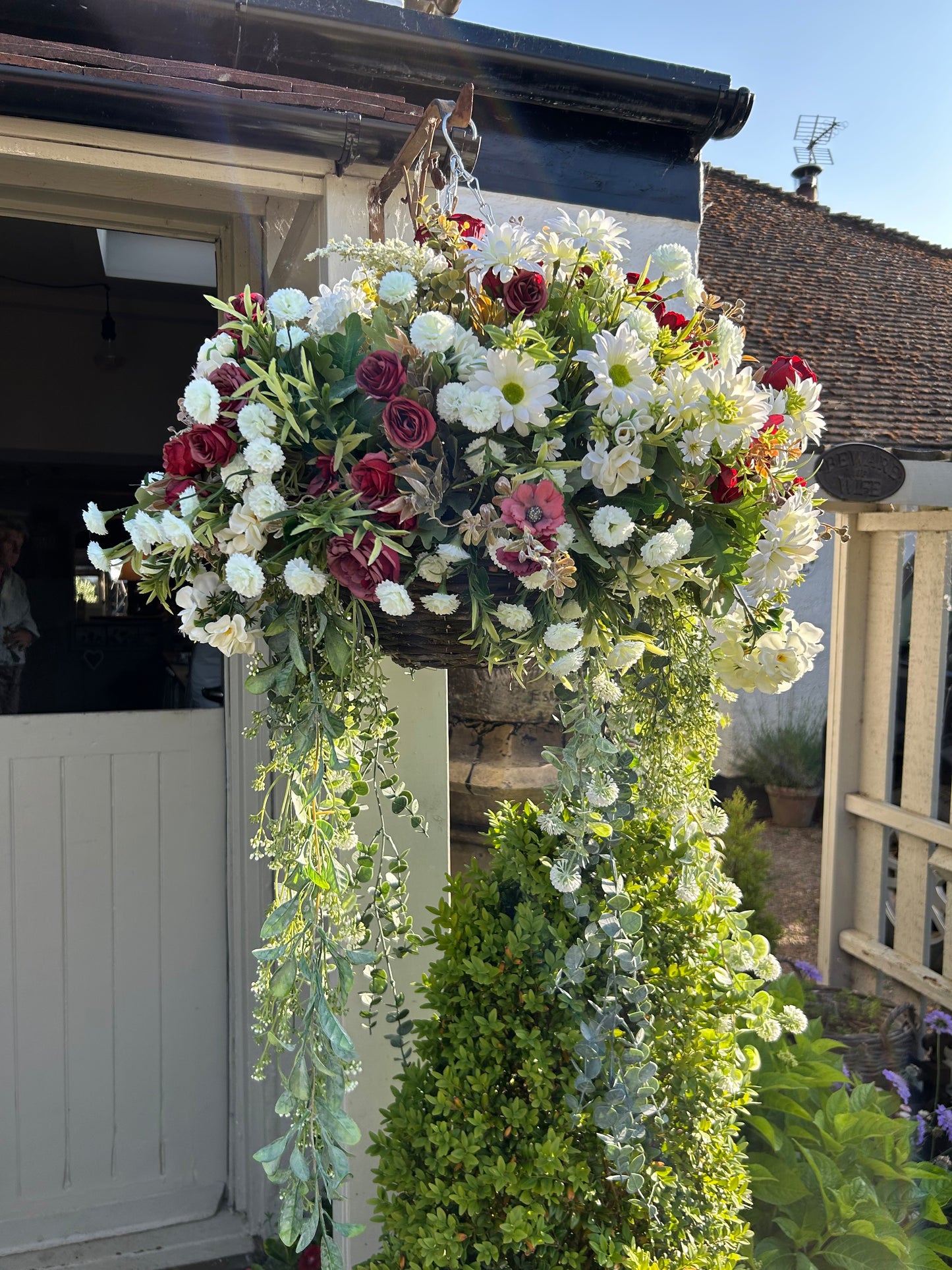 “MAY” Luxury artificial hanging basket (FREE P&P)