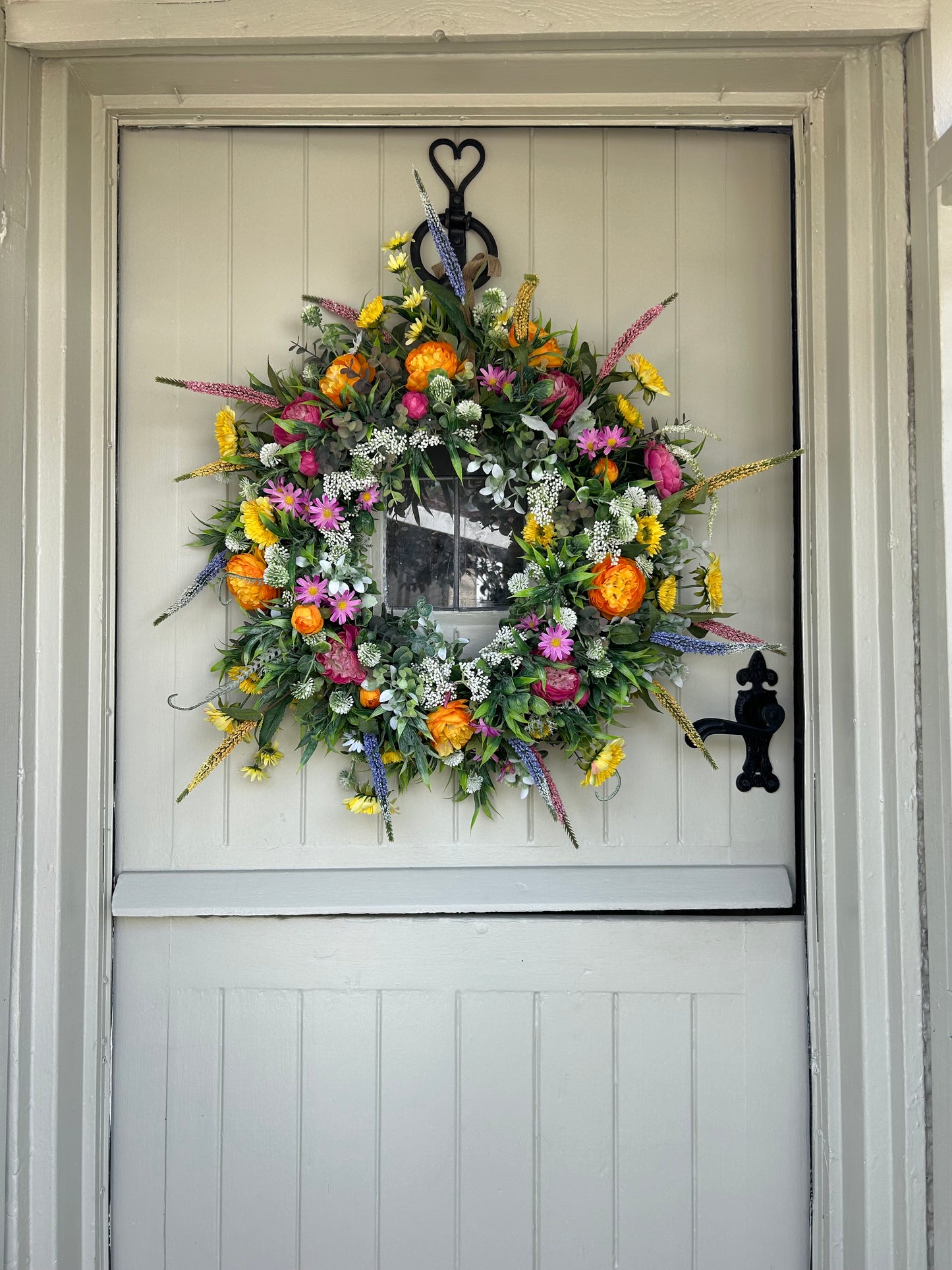 “MAYA” SUMMER faux wreath (FREE P&P