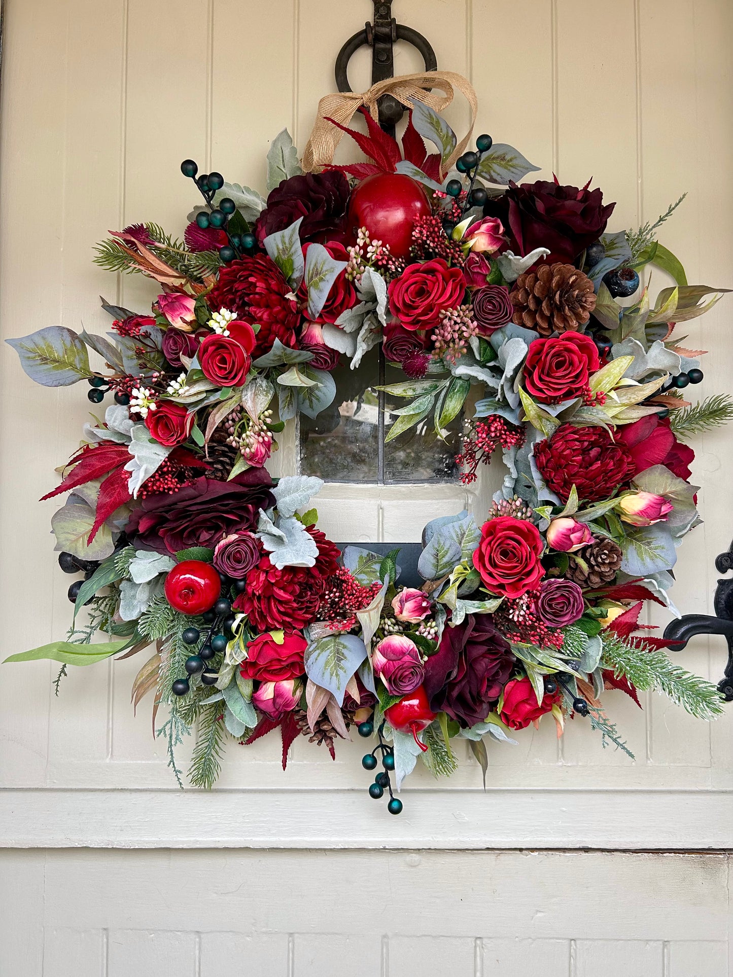 “KITTY” Winter artificial wreath (FREE P&P)