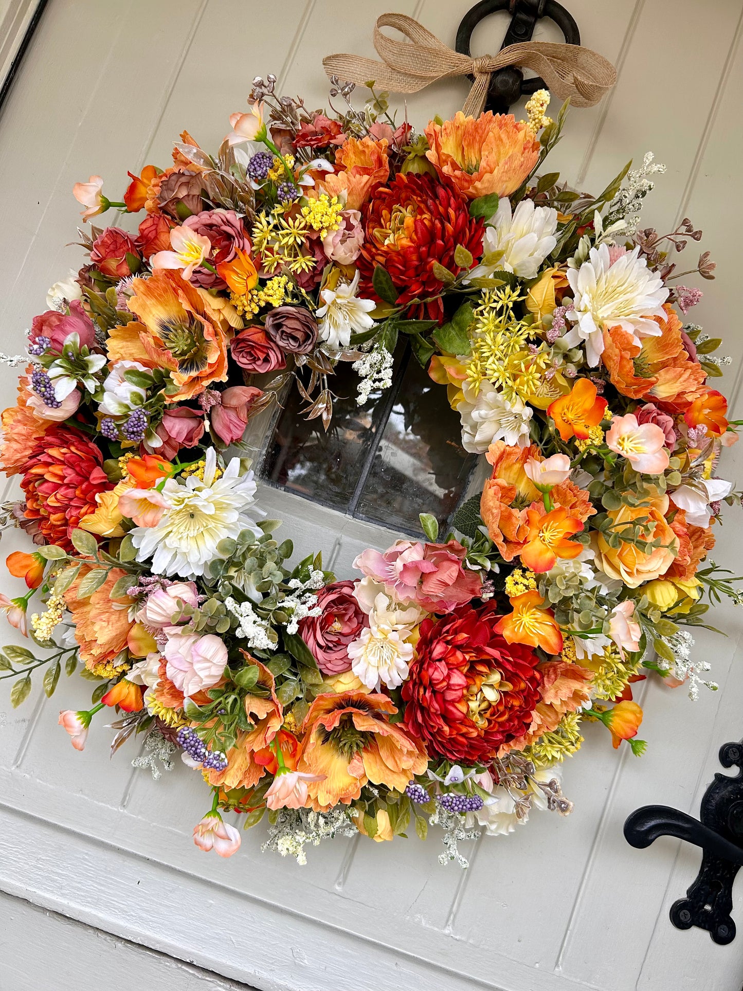 “OLIVER” faux wreath (FREE P&P)