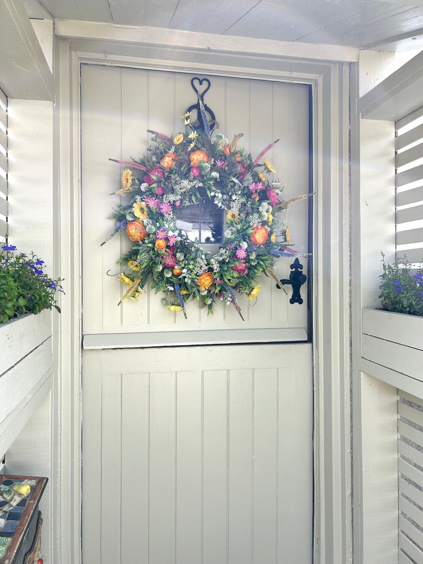 “MAYA” SUMMER faux wreath (FREE P&P