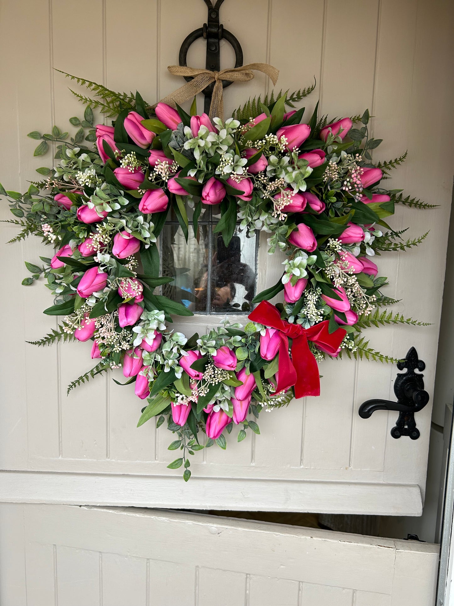 “GRACIE” faux wreath (FREE P&P