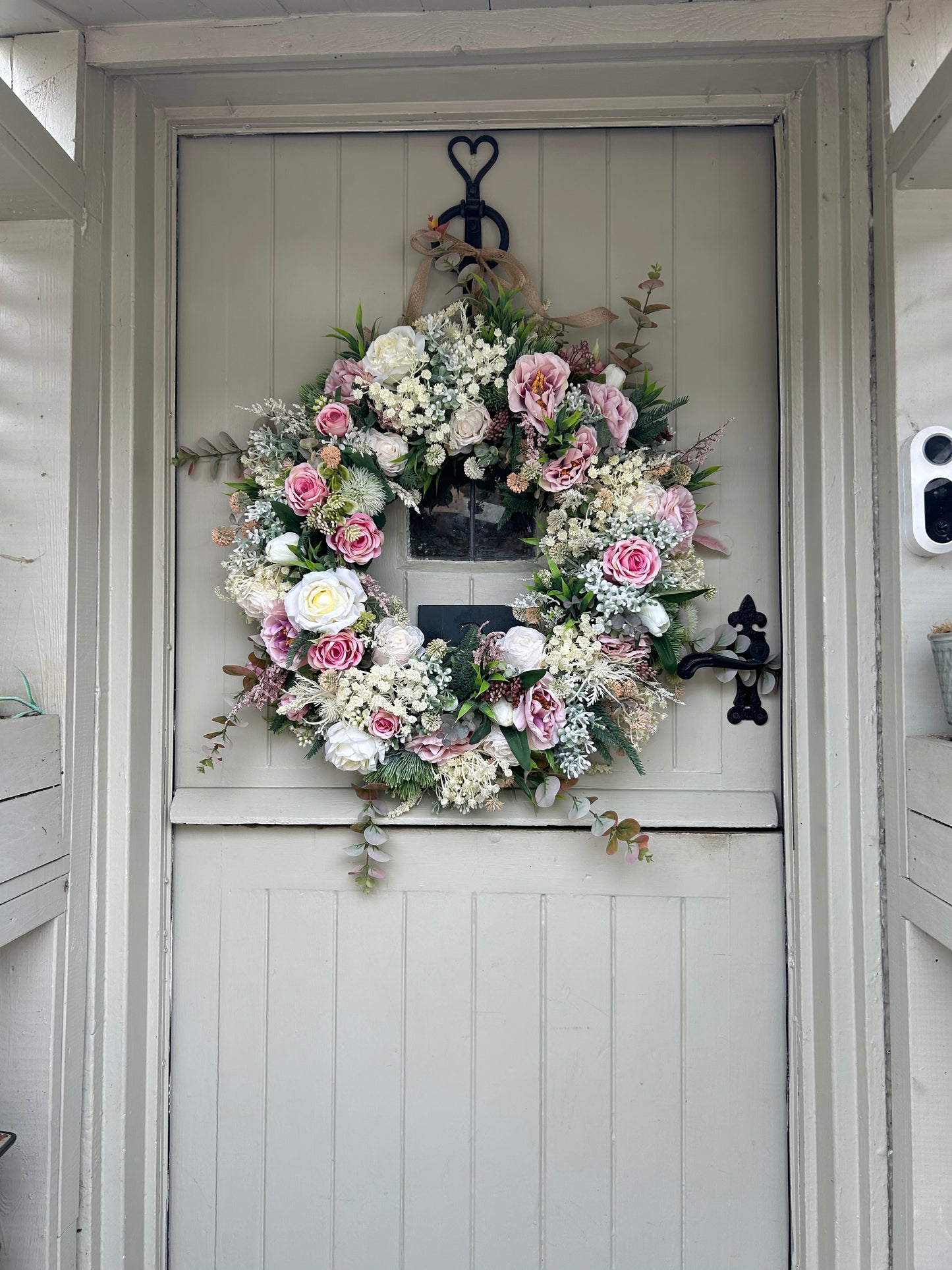 “JESSY” faux wreath (FREE P&P)