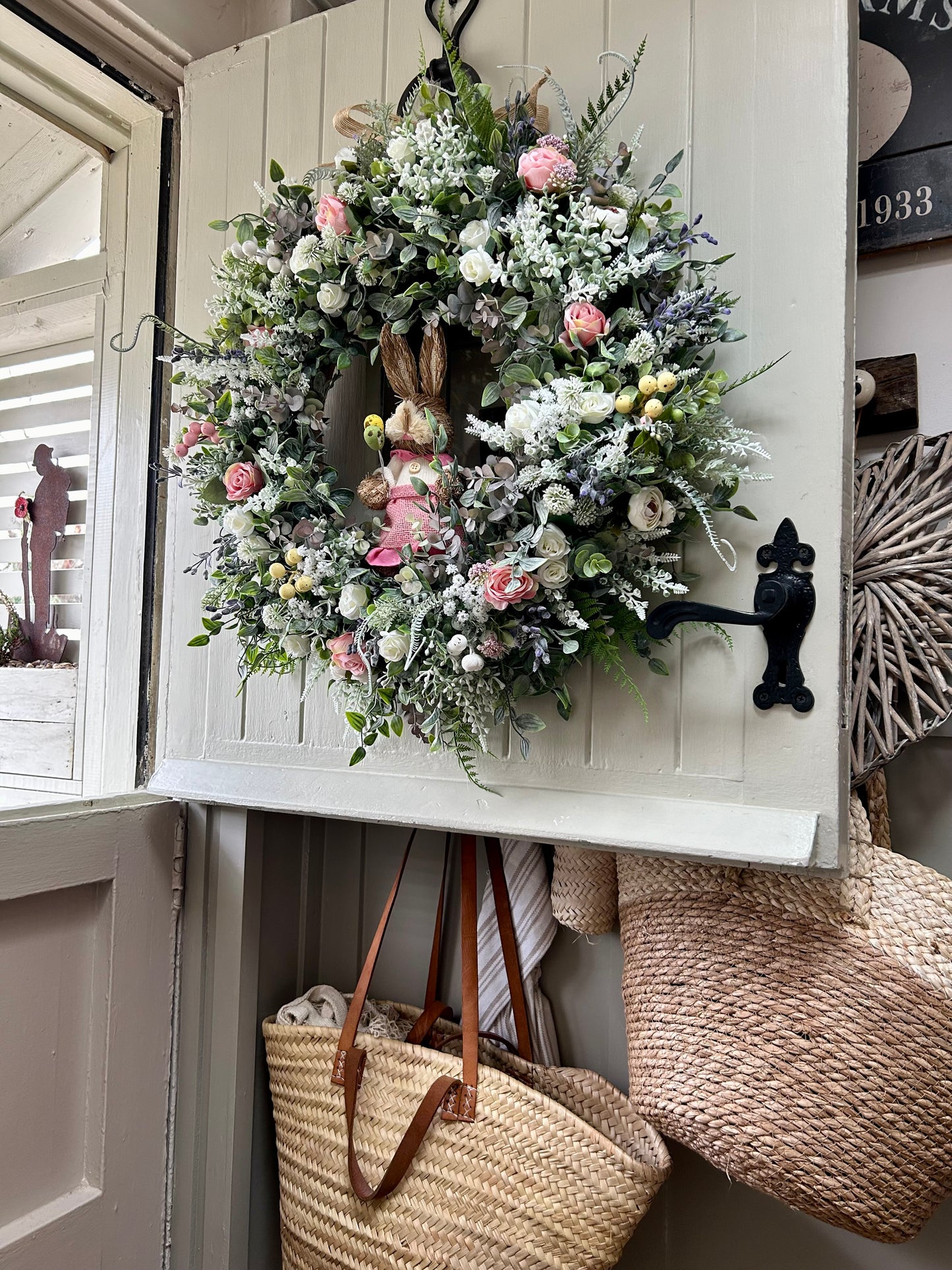 “BUNNY” limited addition wreath( free P&P)
