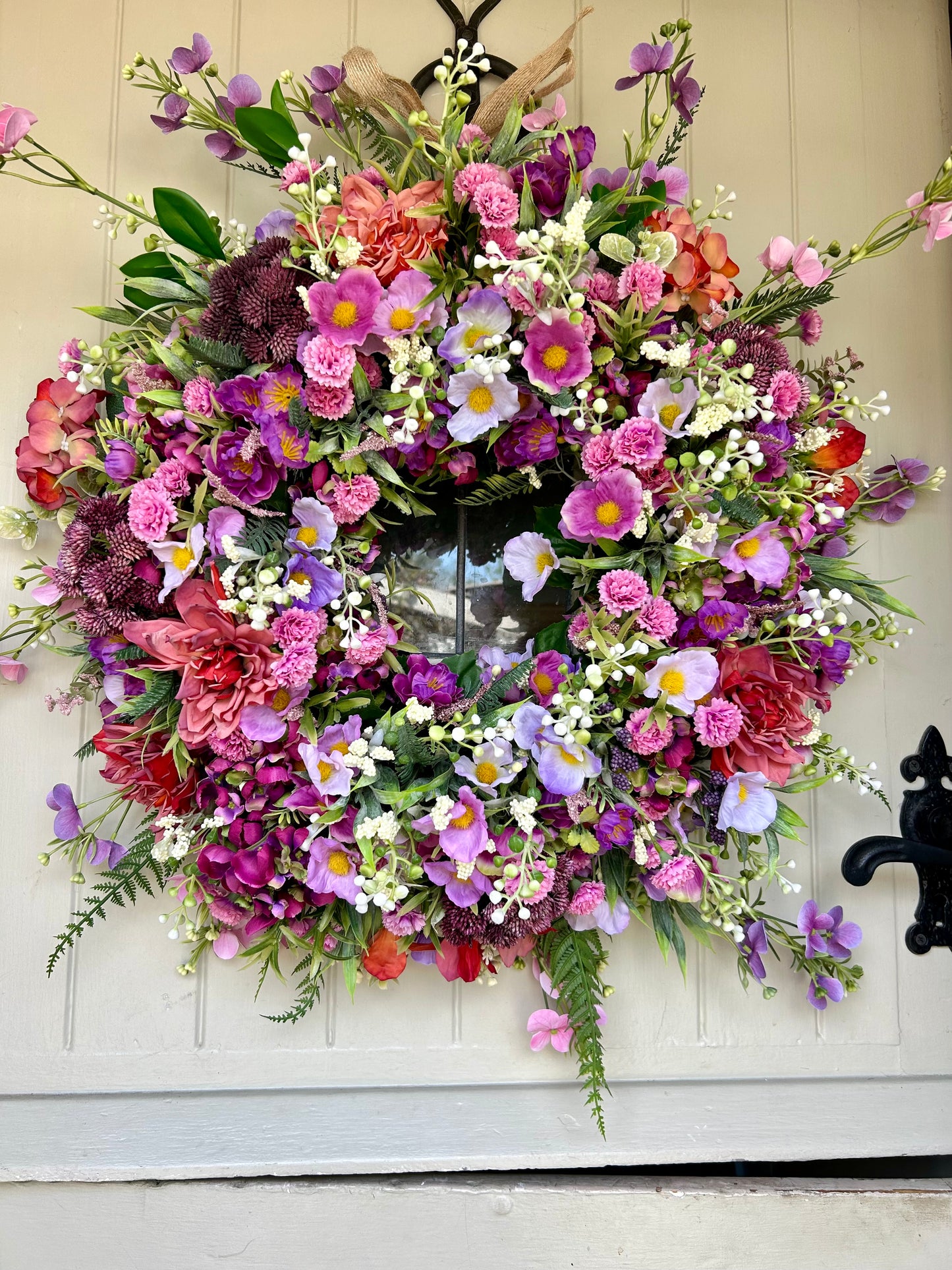 “HARTLEY” ARTIFICIAL wreath (FREE P&P