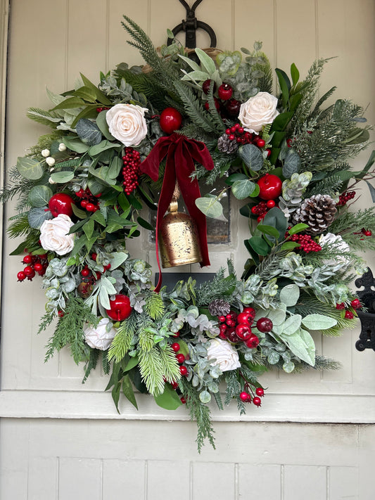 “ELSIE” Christmas wreath (FREE P&P) low stock