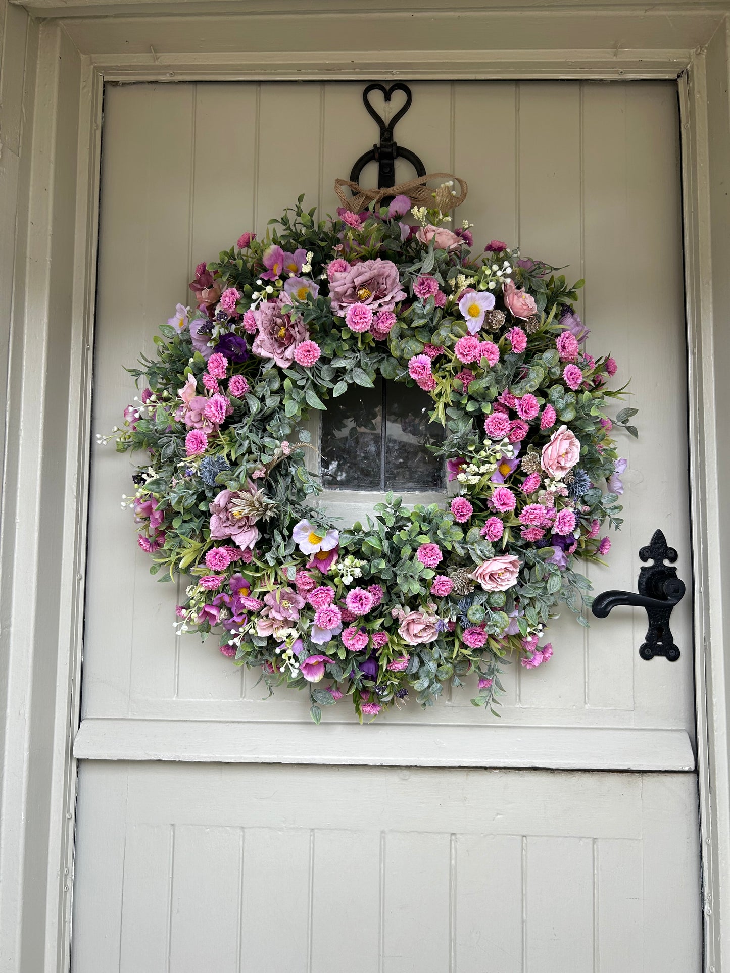 “SOPHIE” faux wreath (FREE P&P)