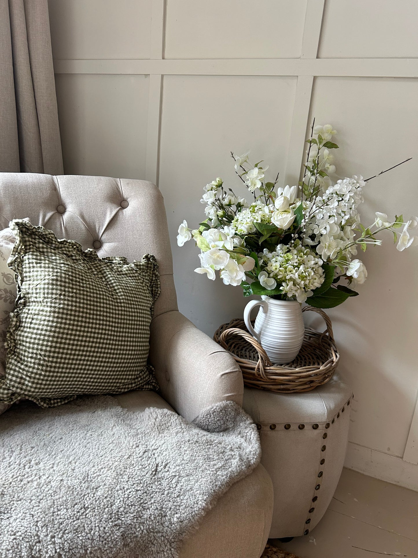 “TILLY” NEW Spring summer bouquet with jug vase & free P&P low stock