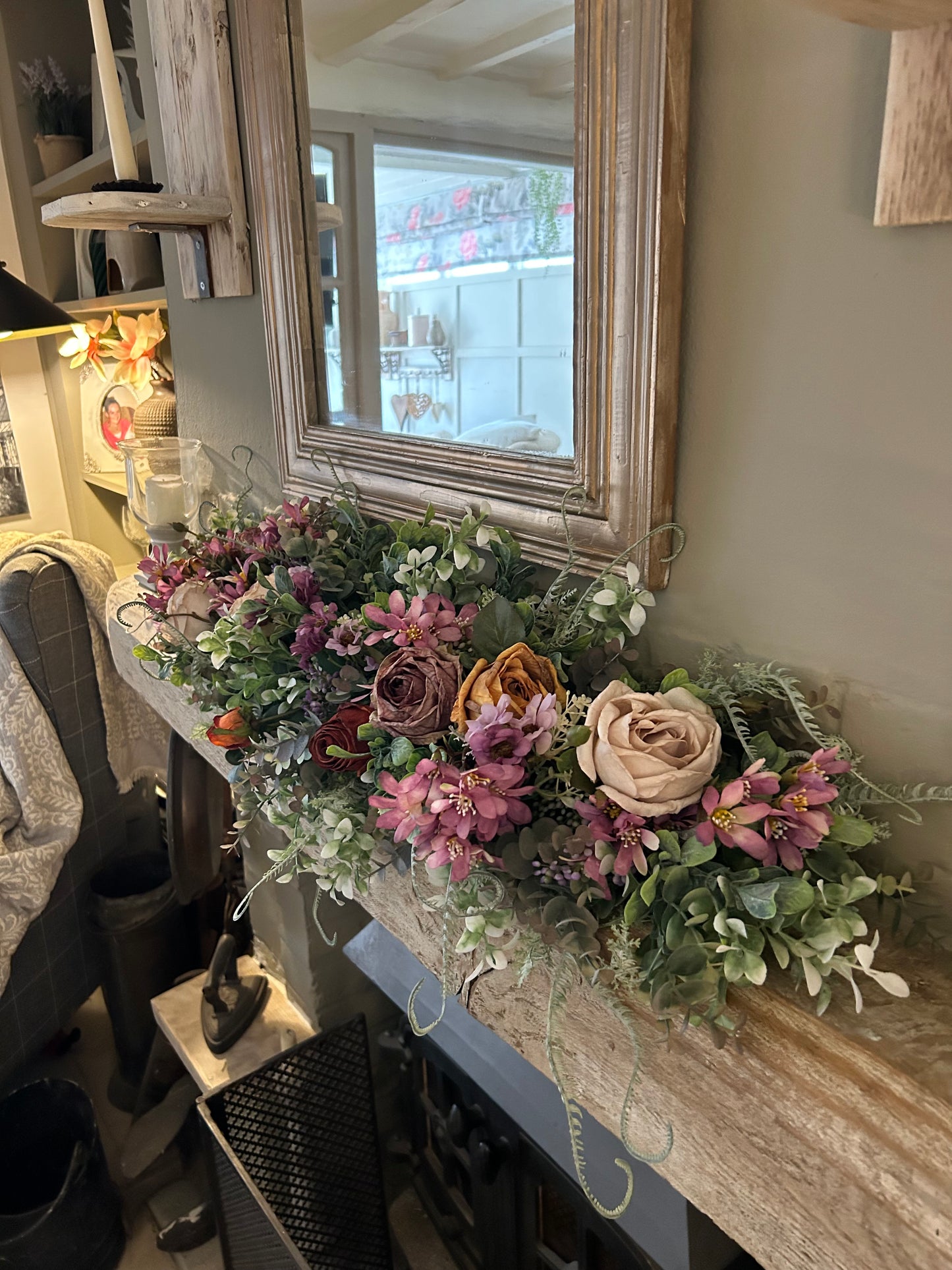 “VINTAGE” garland (FREE P&P)