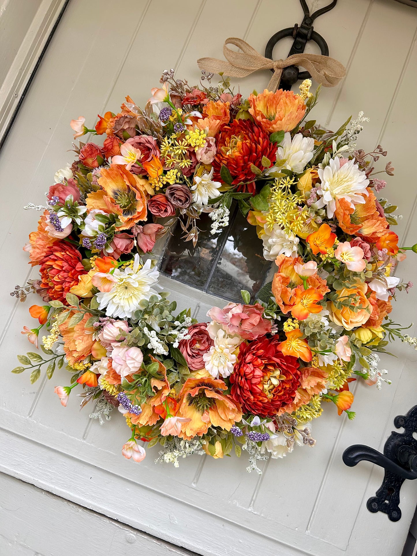 “OLIVER” faux wreath (FREE P&P)