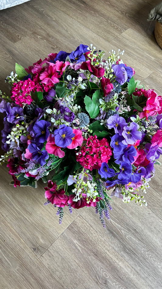 “ELSA” Luxury artificial hanging basket (FREE P&P)