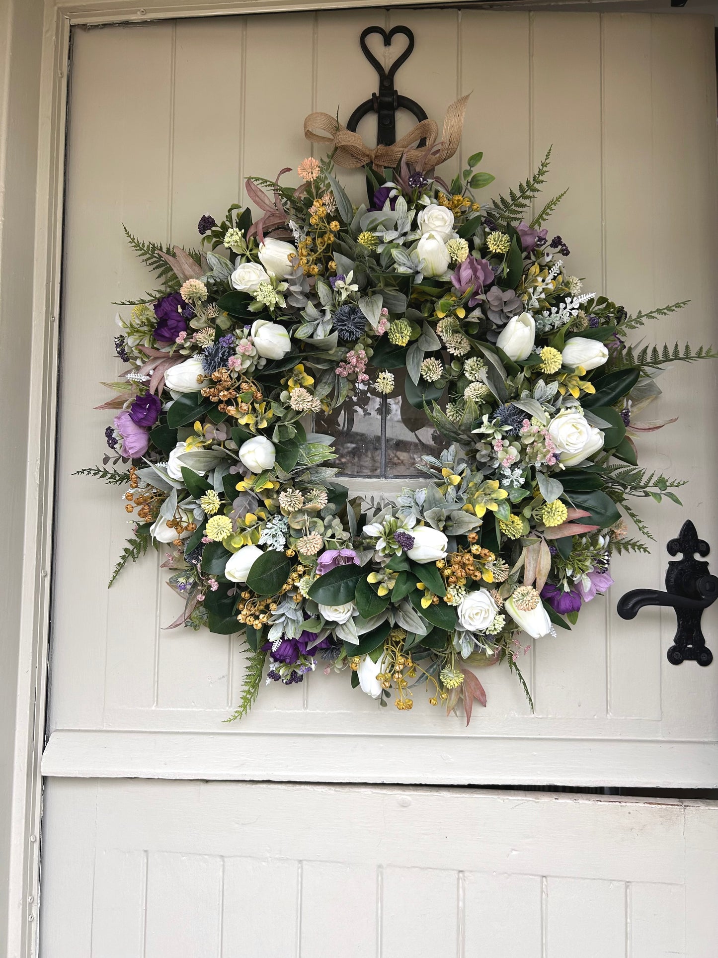 “AURIELIA” faux wreath (FREE P&P