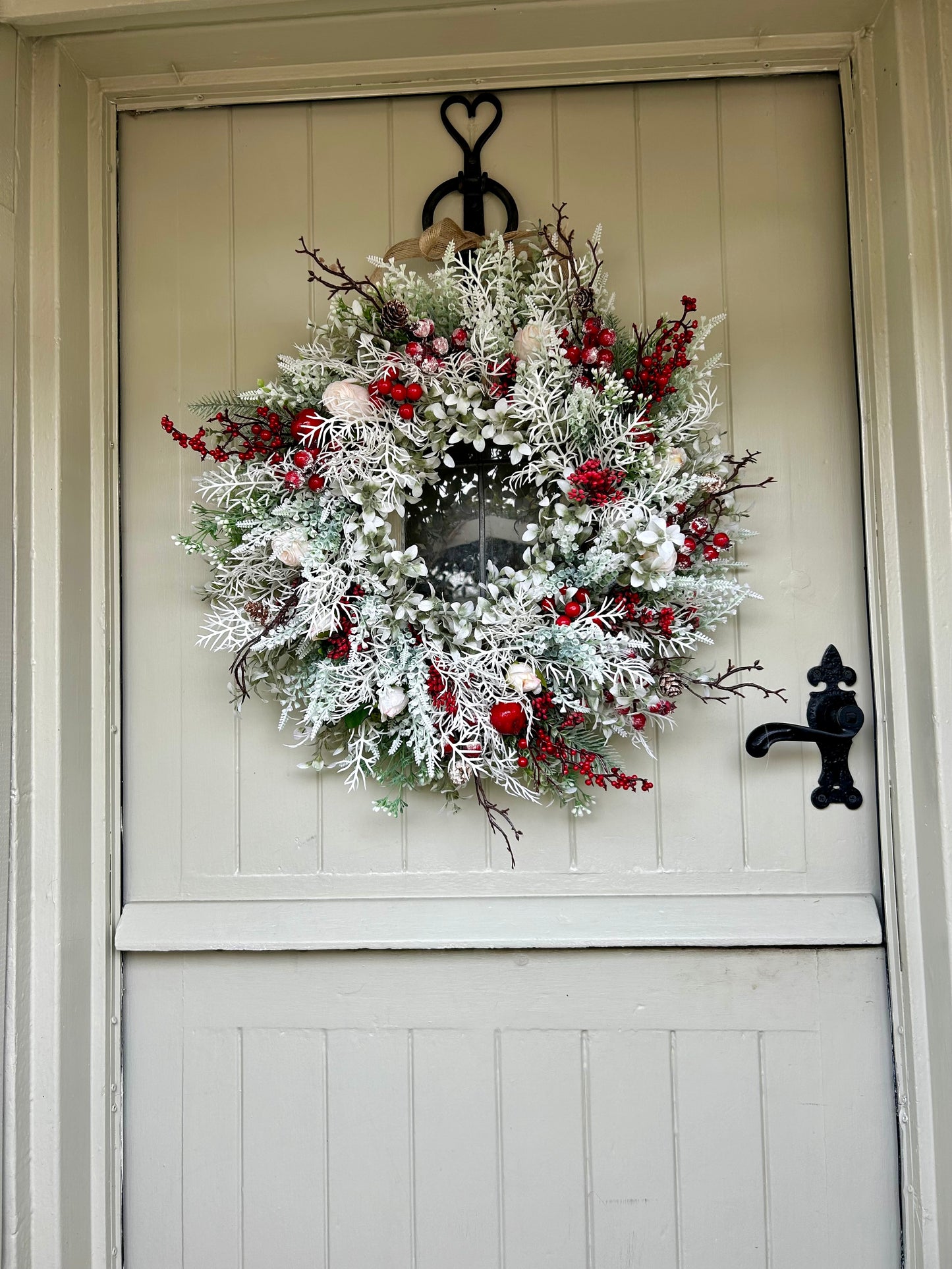 “ELSA” winter Christmas wreath (FREE P&P)