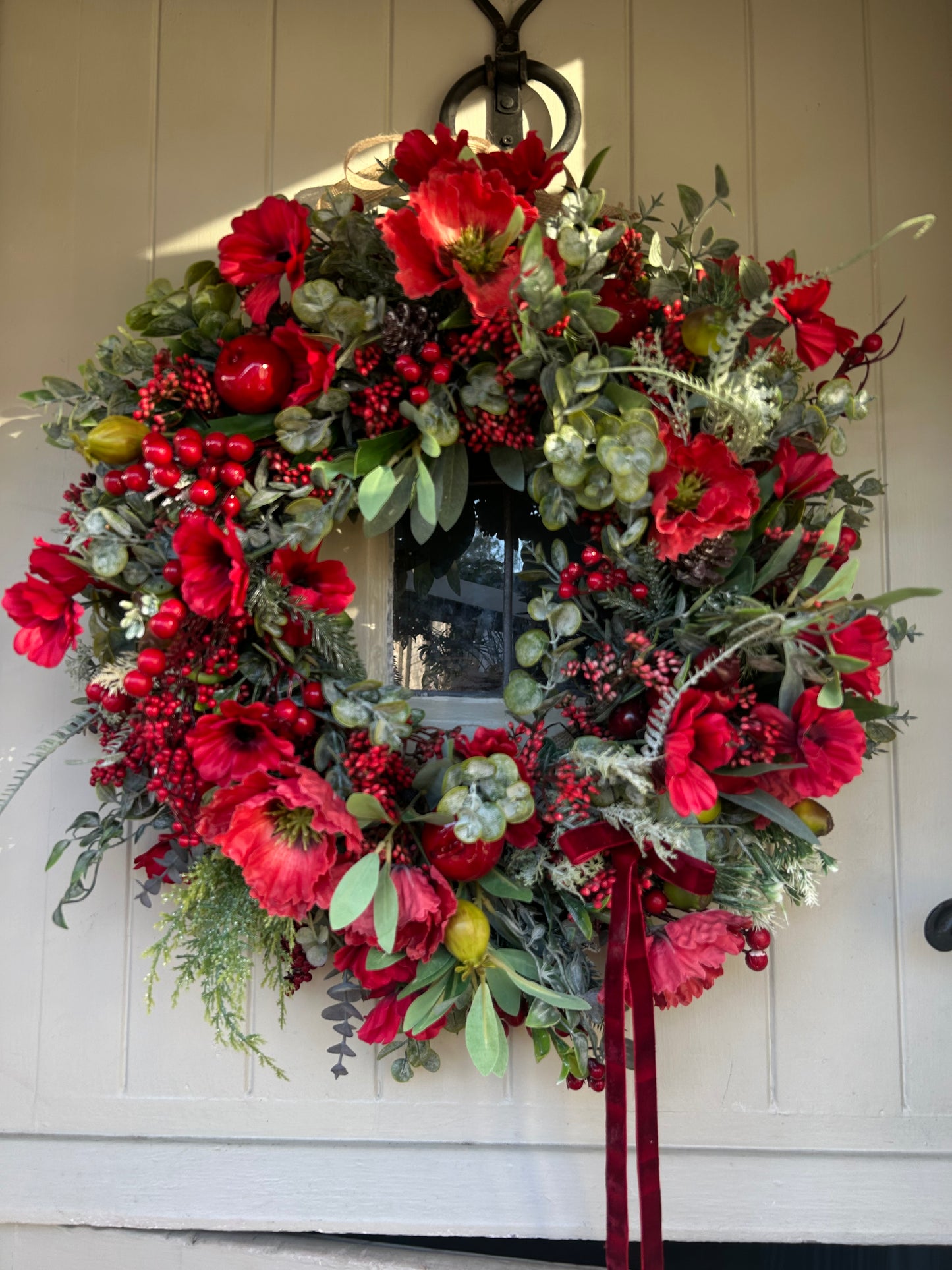 “HARMONE” limited edition winter artificial wreath (FREE P&P)