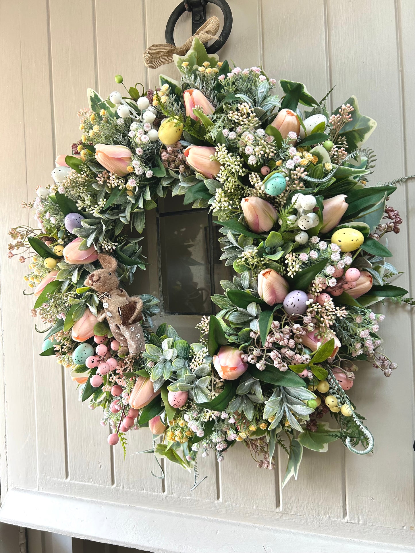 Regal lady spring natural faux wreath (FREE P&P one available