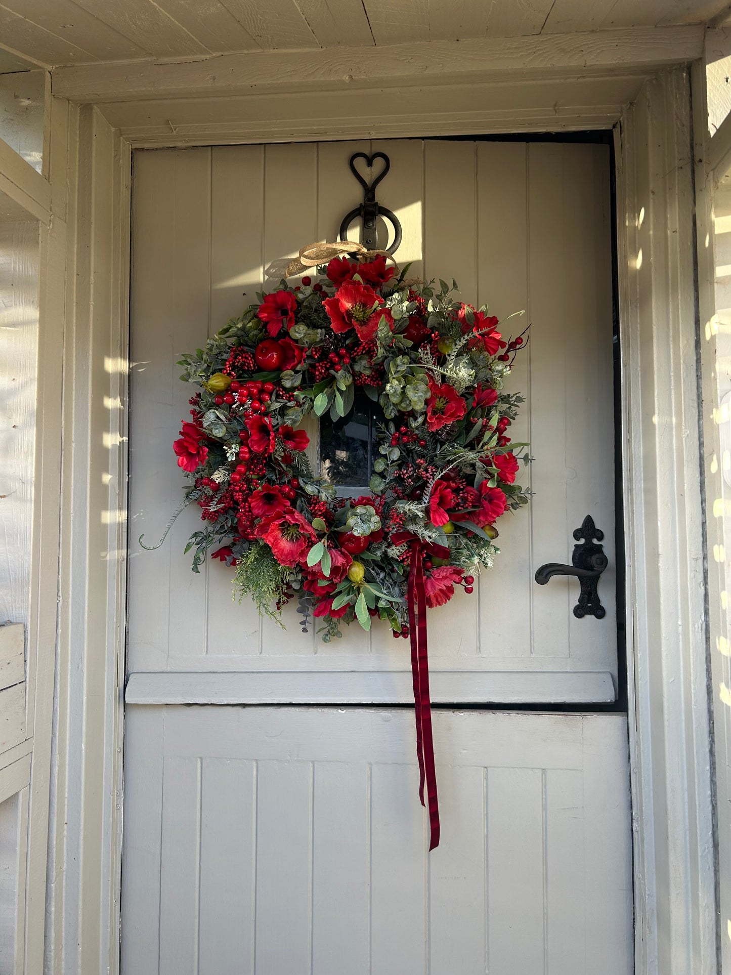“HARMONE” limited edition winter artificial wreath (FREE P&P)
