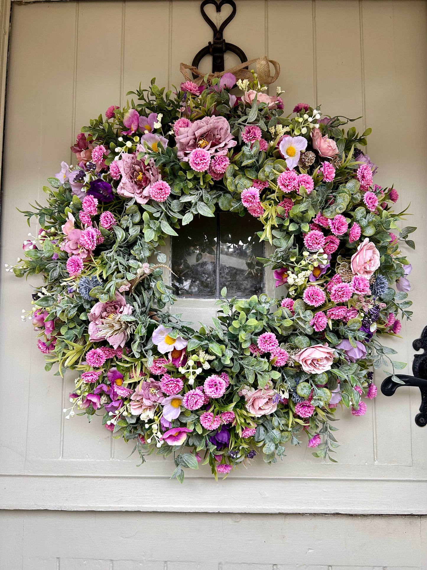 “SOPHIE” faux wreath (FREE P&P)