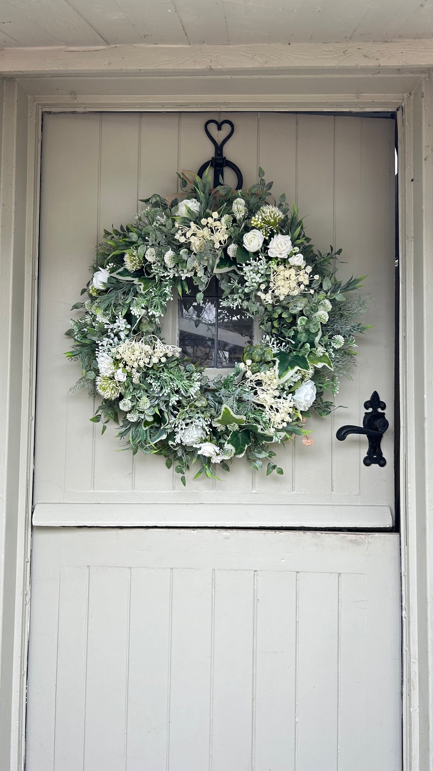 “ASHLEY” all year round faux wreath (FREE P&P