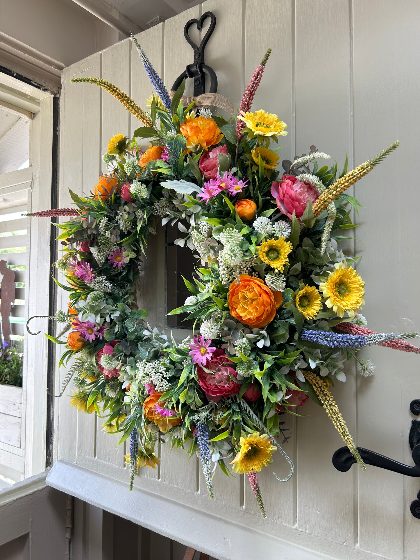 “MAYA” SUMMER faux wreath (FREE P&P