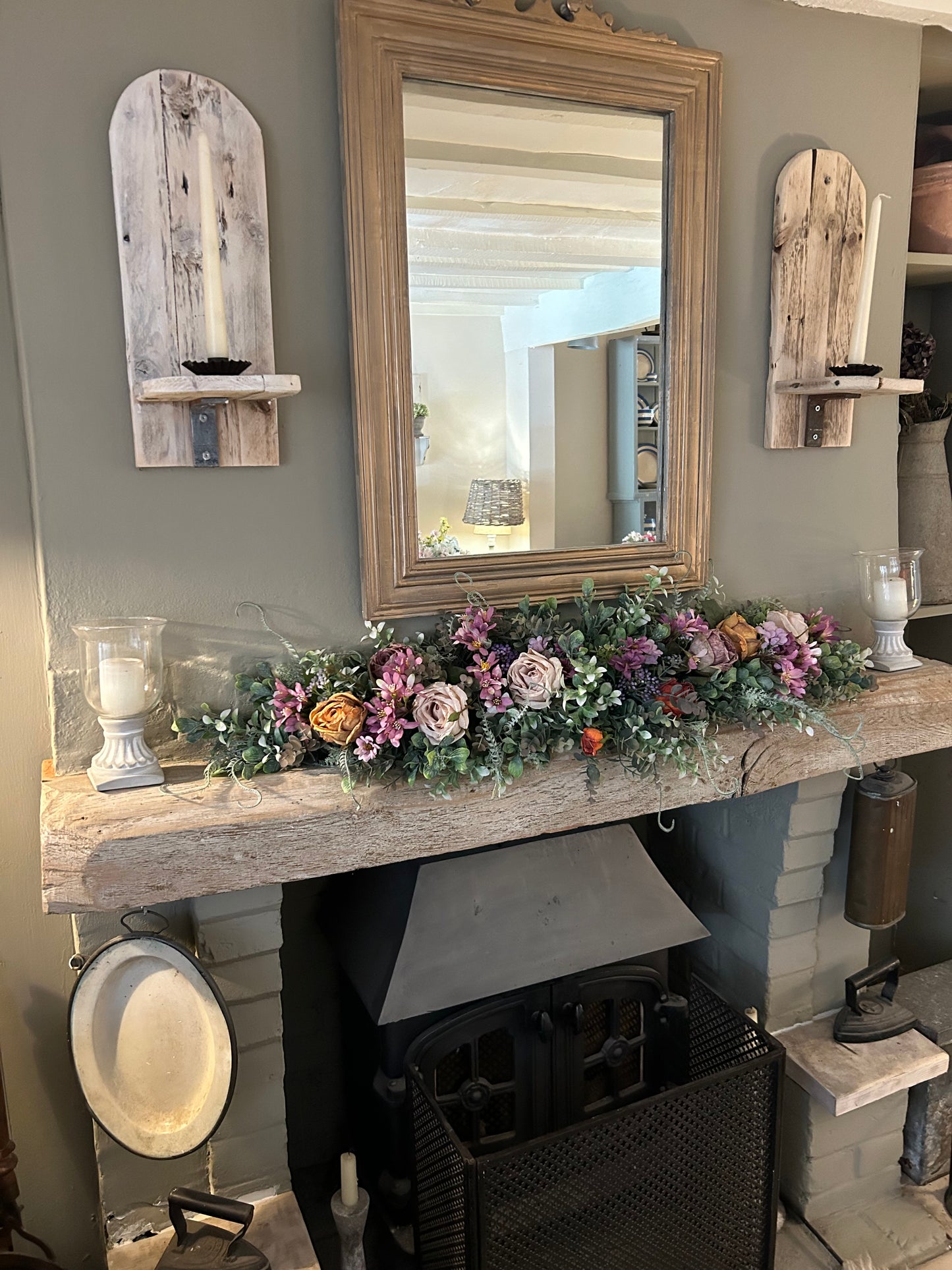 “VINTAGE” garland (FREE P&P)
