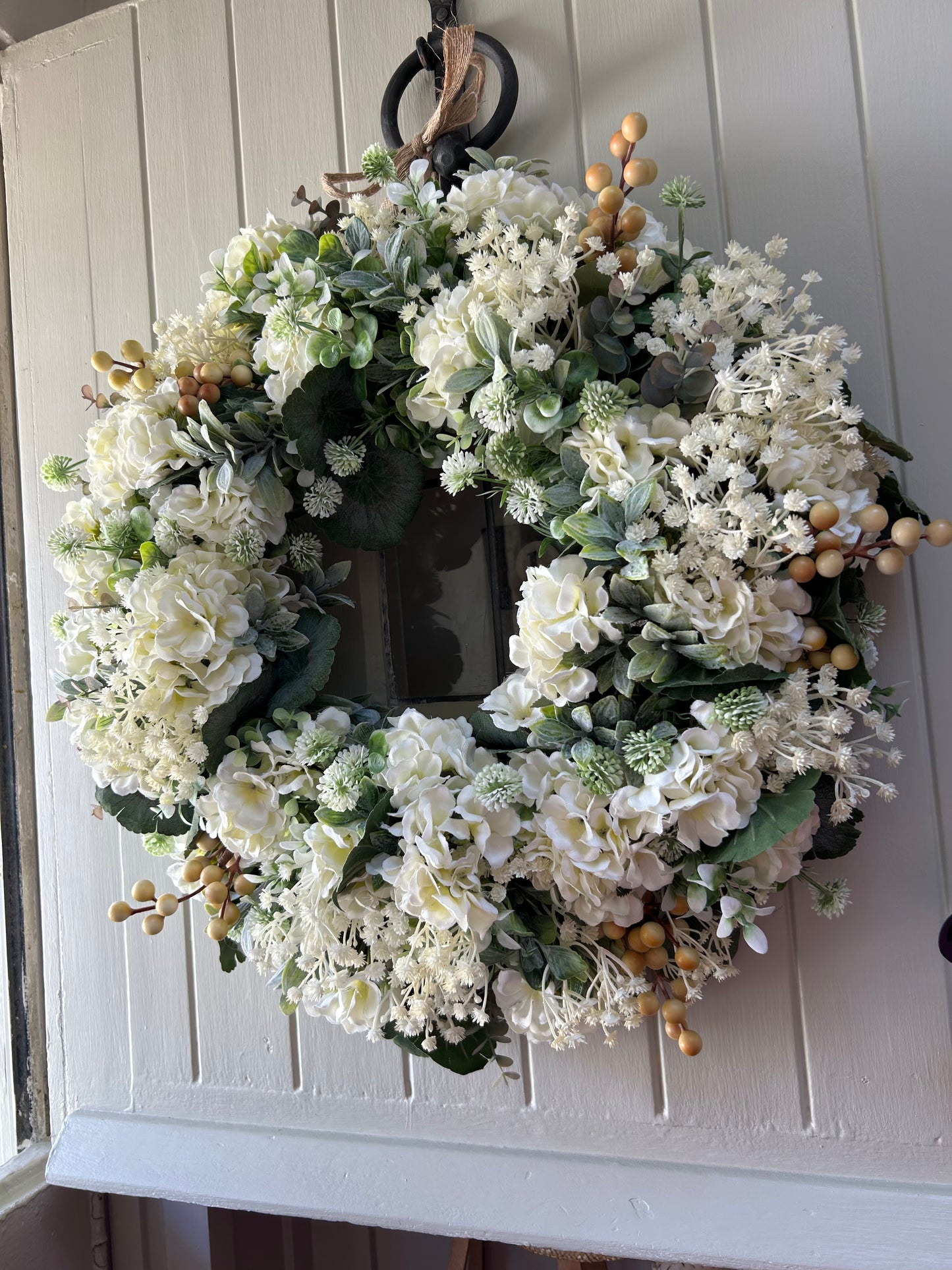 “MANDY” Summer artificial wreath (FREE P&P)