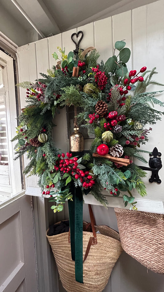 “FOREST BERRY” Christmas wreath (FREE P&P)