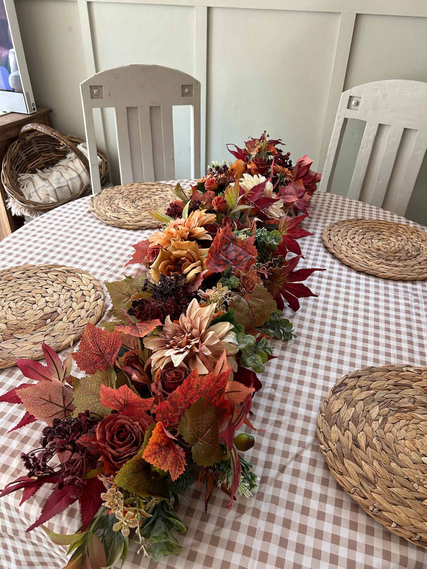 “PIA” autumn garland (optional sizes) FREE P&P
