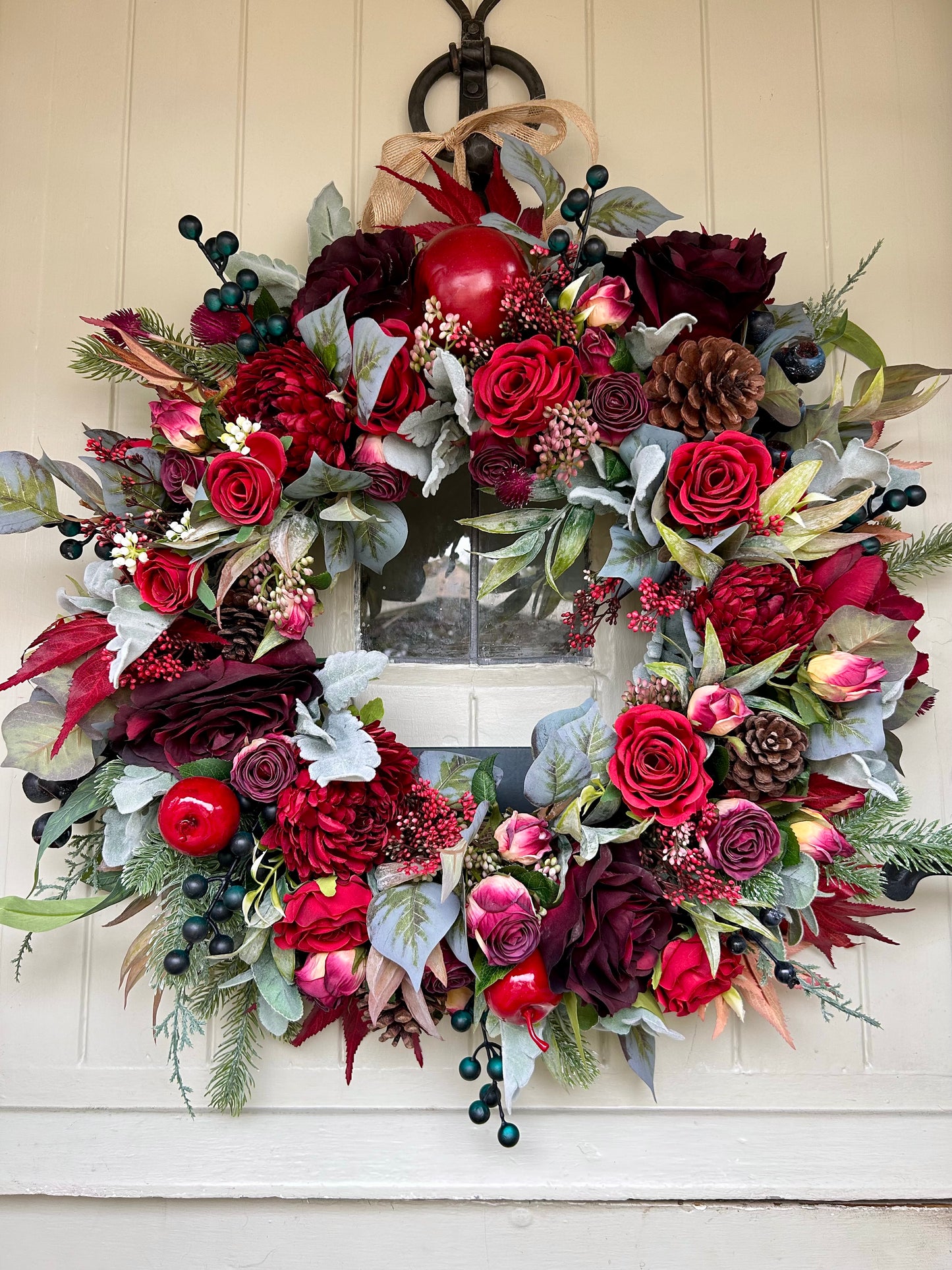 “KITTY” Winter artificial wreath (FREE P&P)