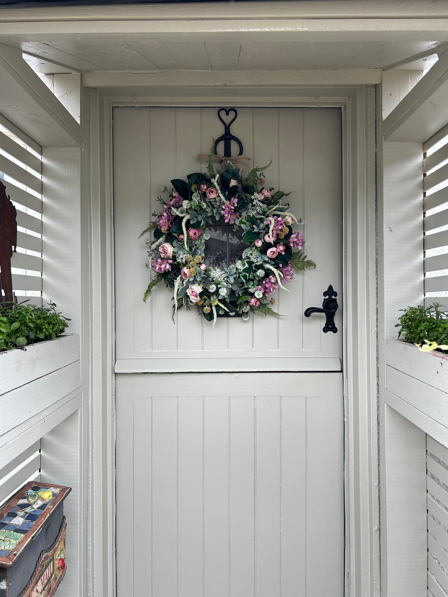 Summer artificial wreath (FREE P&P)