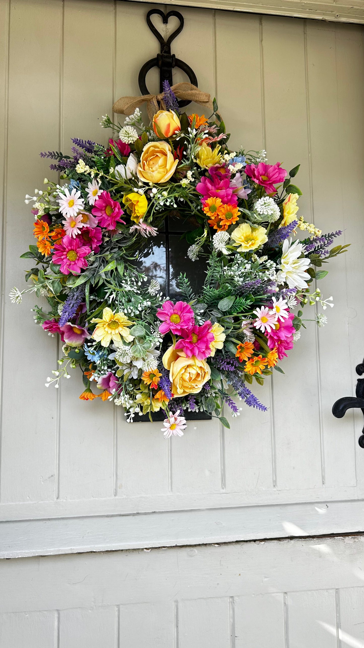 Summer artificial wreath (FREE P&P) (Copy)