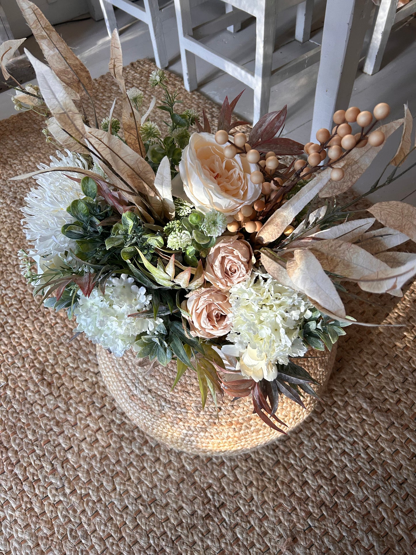 rustic  (TROUGH FLOWER BOX) FREE P&P