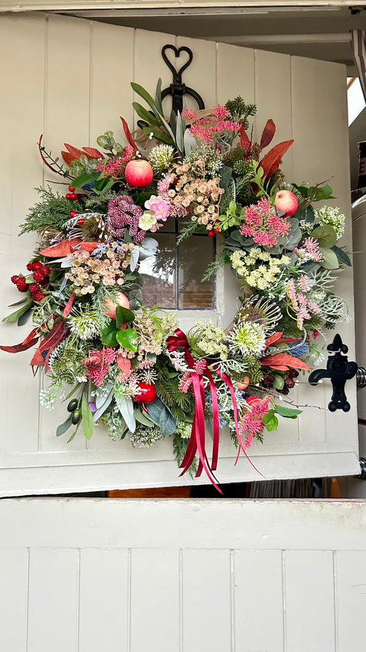 “LOLA” limited stock (pre order for Jan ) artificial wreath (FREE P&P