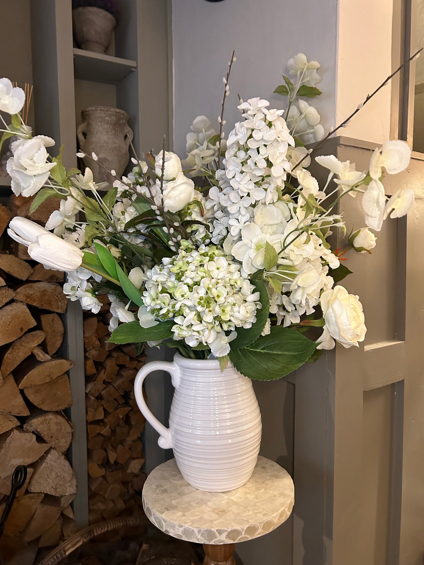 “TILLY” NEW Spring summer bouquet with jug vase & free P&P low stock