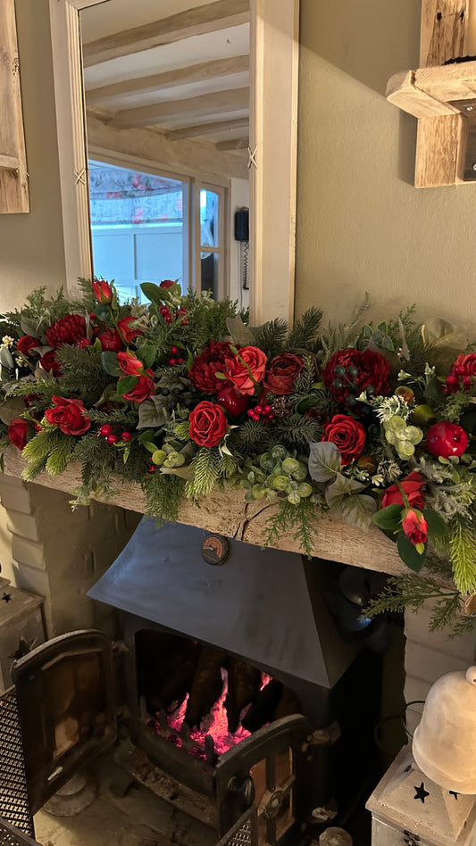 “CHARLOTTE” Christmas garland (FREE P&P)