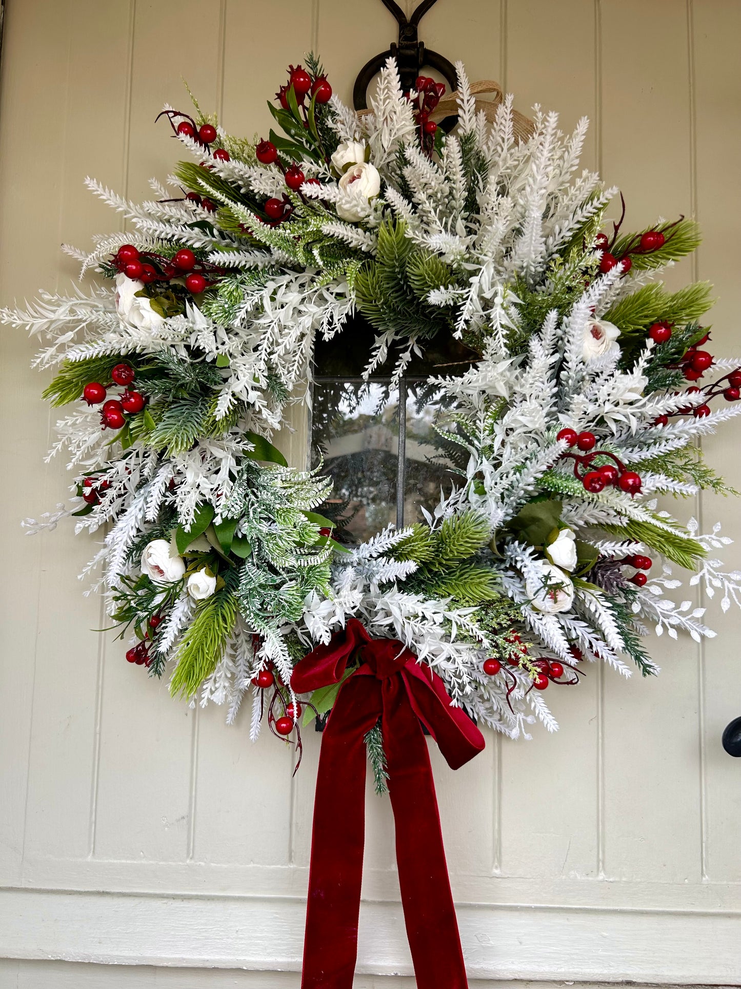 “ELSA” winter Christmas wreath (FREE P&P)