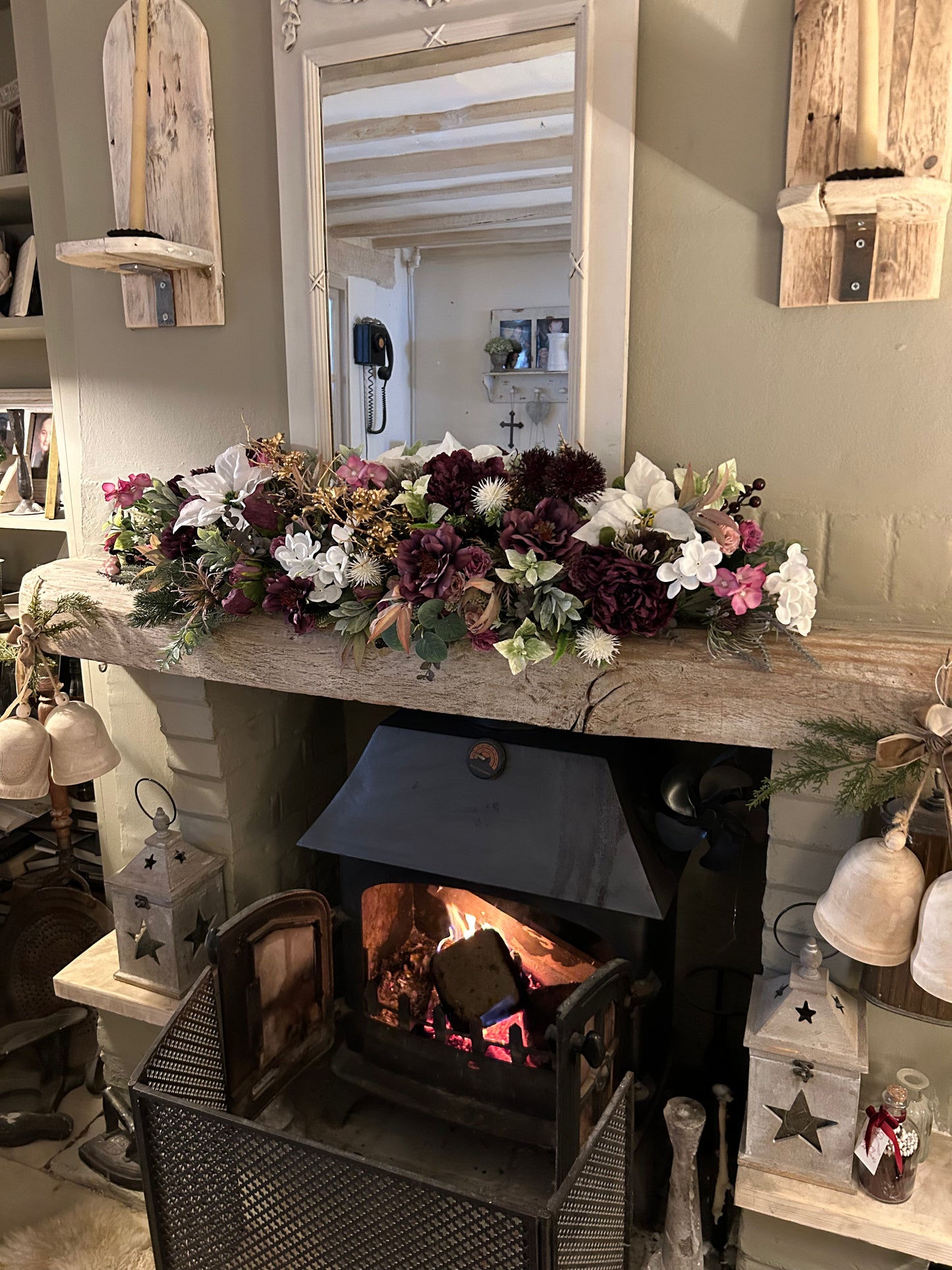 “NELL” Christmas and winter garland