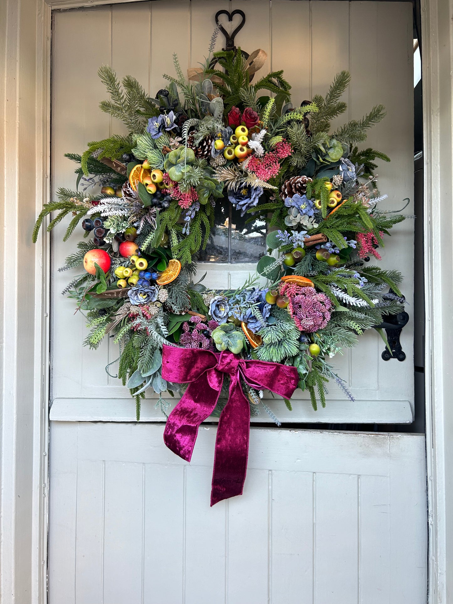 “FLORENCE” Christmas wreath (FREE P&P)