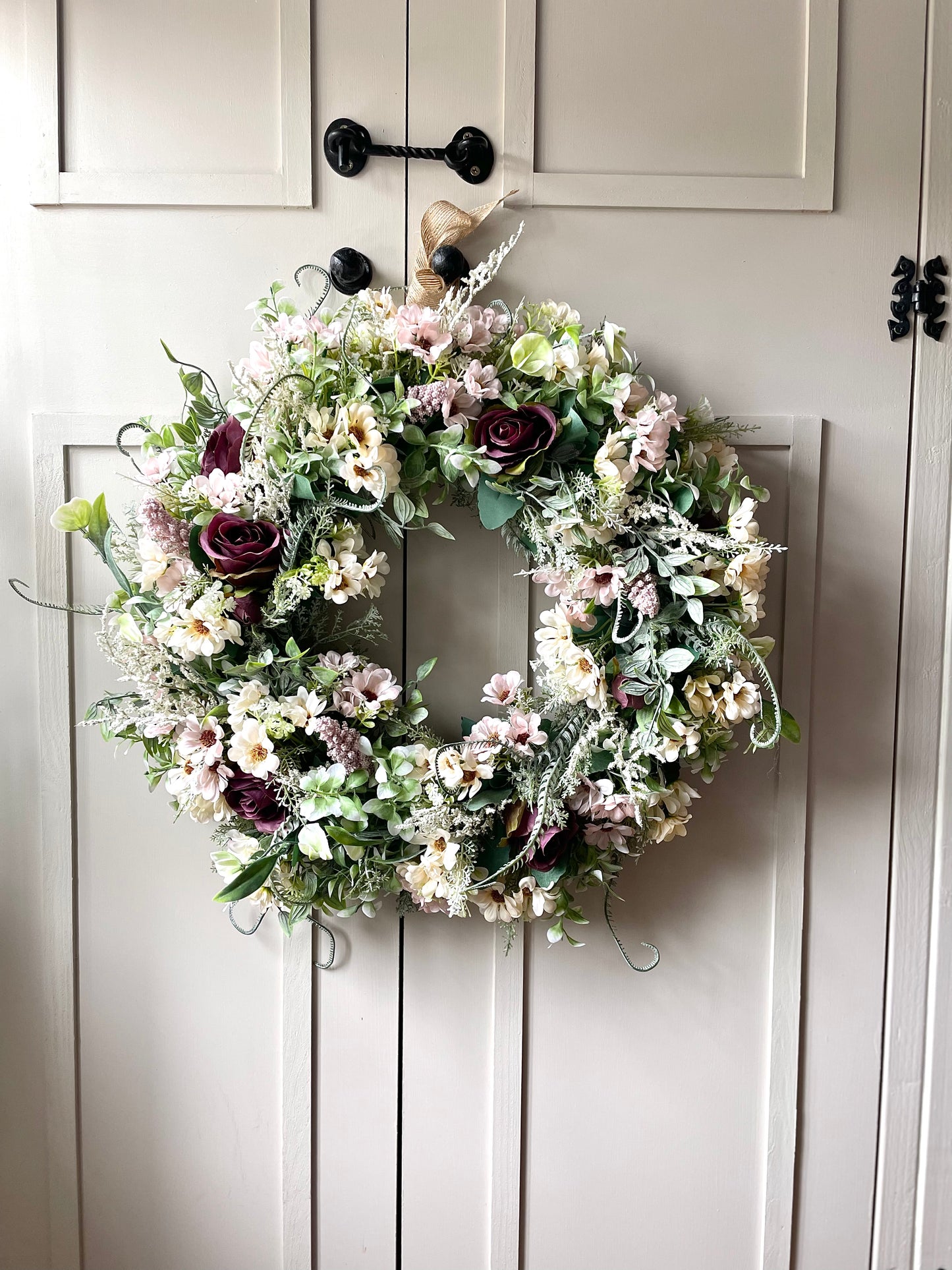 “HETTY” faux wreath
